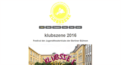 Desktop Screenshot of klubszene-berlin.de